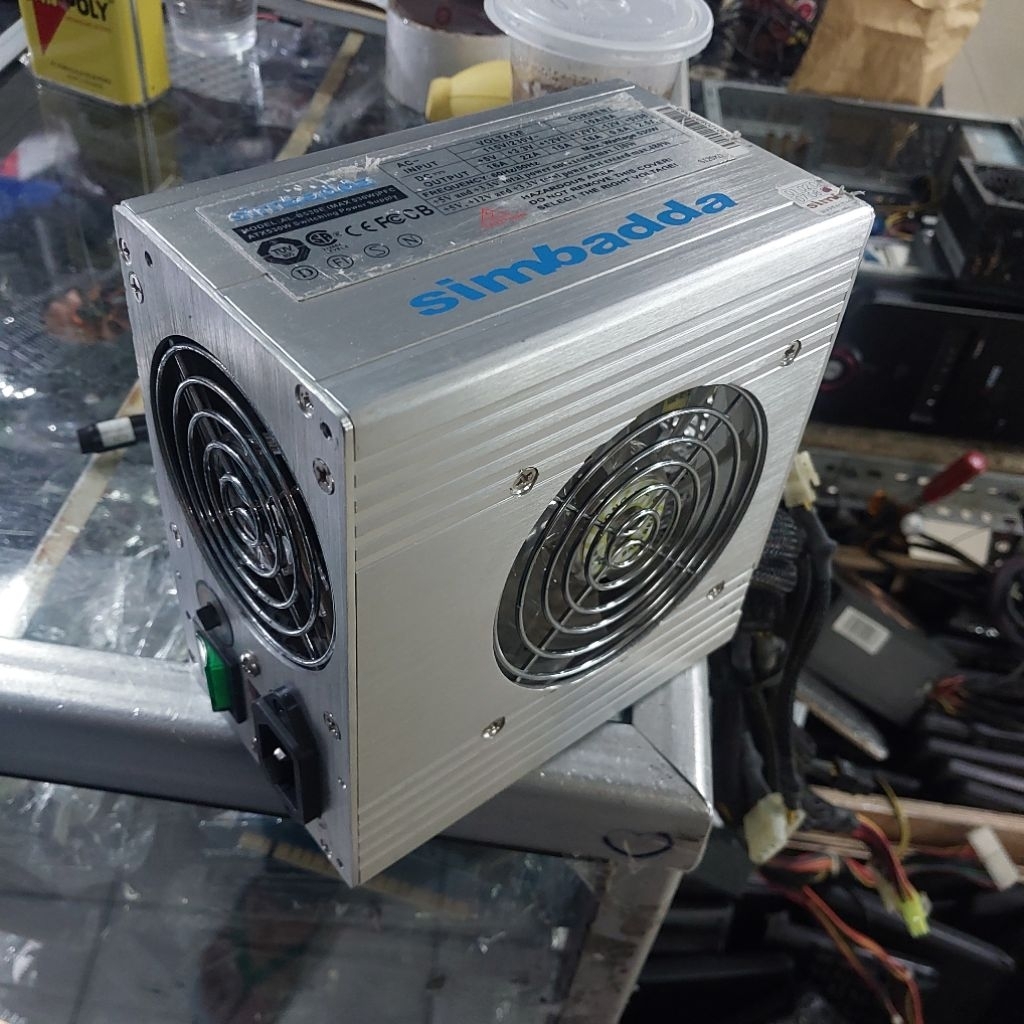 Power Supply PSU gaming pure Simbadda 450Watt - 500Watt