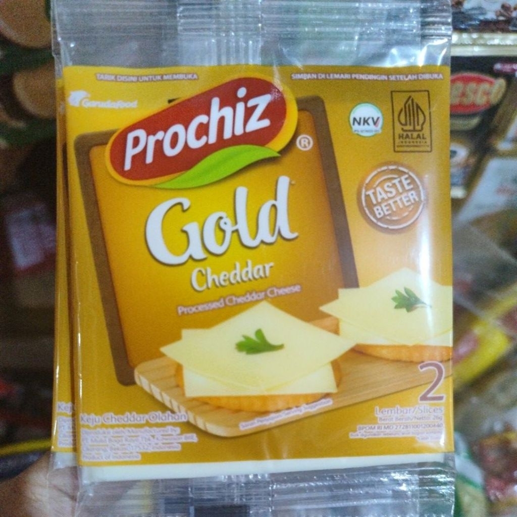 

[8pcs] Prochiz Gold Cheddar 26gr