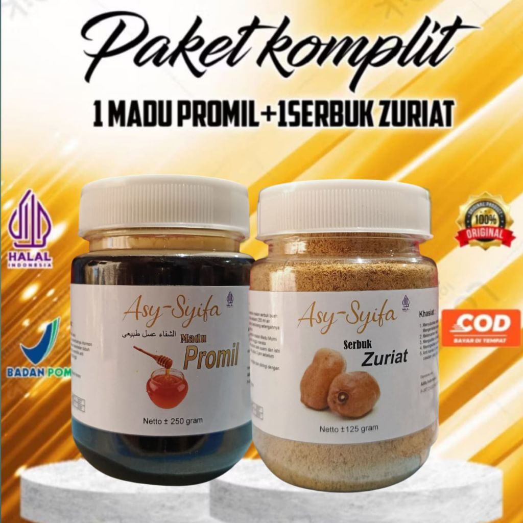 

COD TERLARIS SERBUK ZURIAT & MADU PROMIL