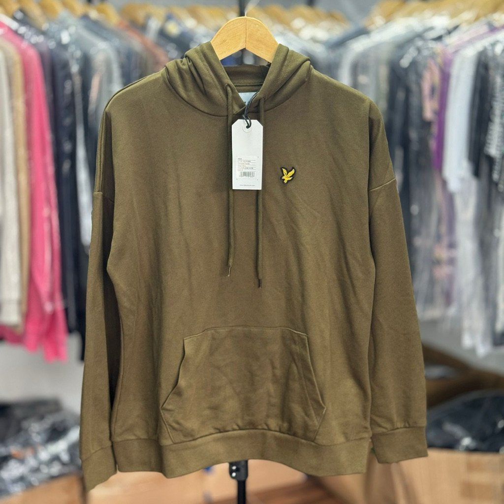 Hoodie Lyle Scott Olive BNWT Original 100%