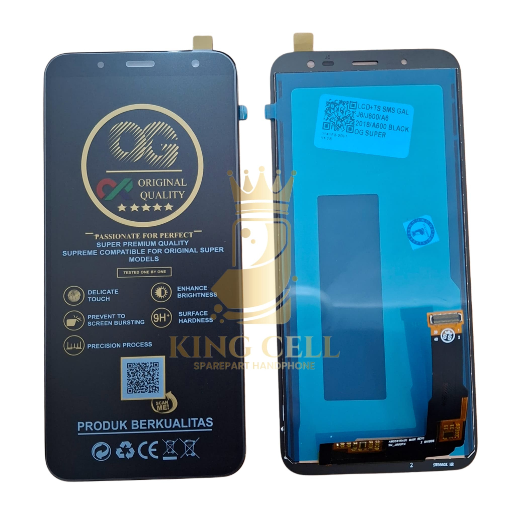 LCD TOUCHSCREEN SAMSUNG J6 / J600 / J600G / J600F / J6 2018 / A6 / A600 / A600F