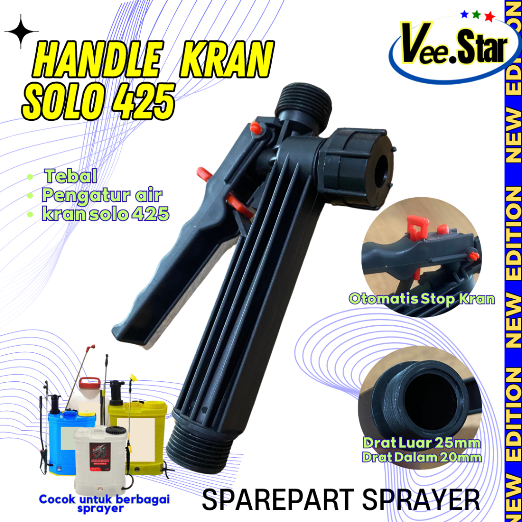 Handle Kran Solo 425 Drat besar Sprayer Elektrik Hama
