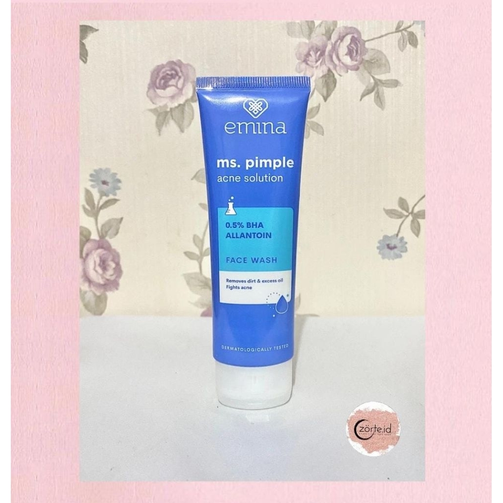 [ EMINA ] Ms. Pimple Acne Solution Face Wash