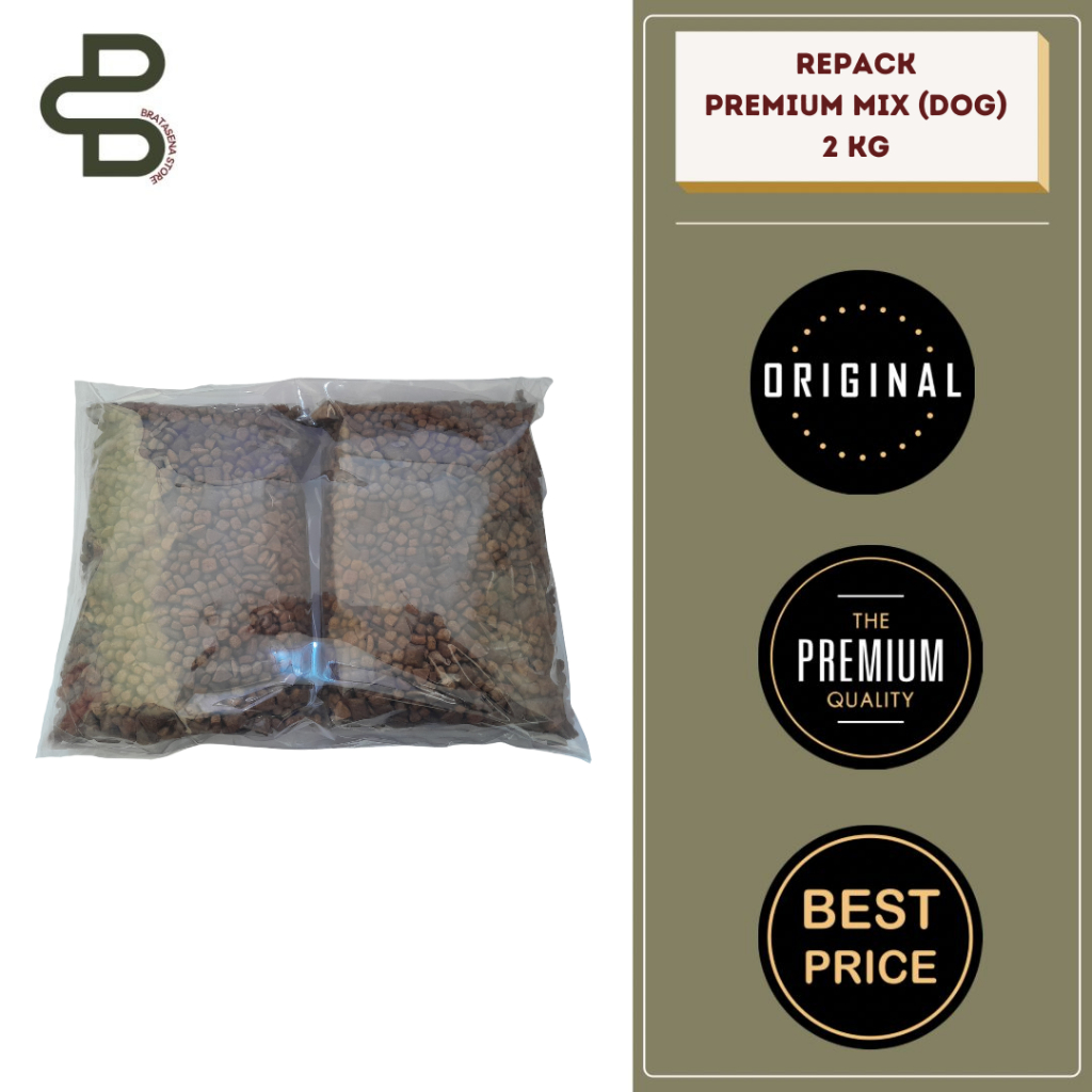 MAKANAN ANJING MIX PREMIUM 2 KG