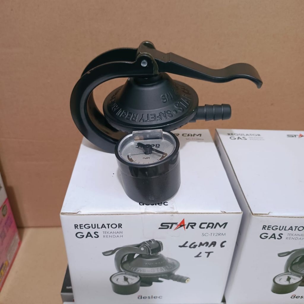 Regulator Gas STARCAM SC-T12RM / Regulator Destec Starcam Meter Gas LPG
