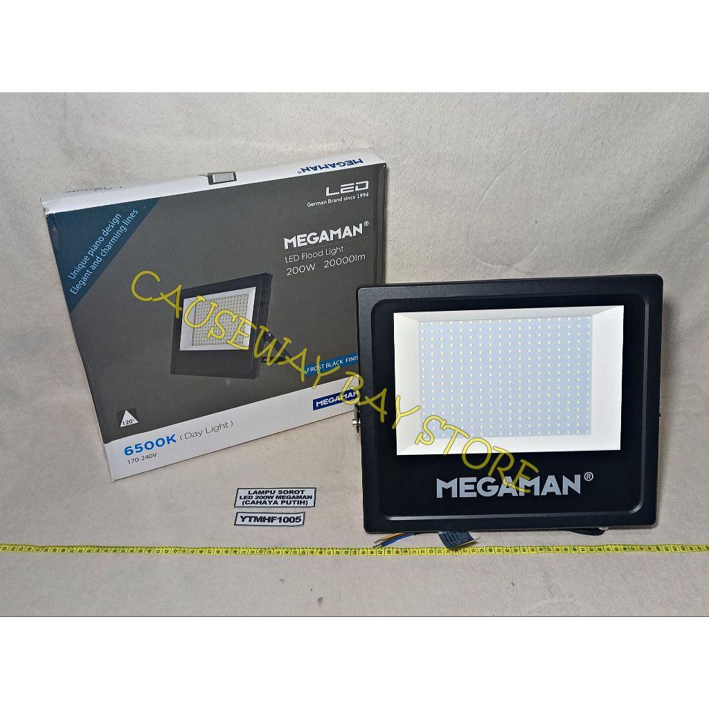 LAMPU SOROT LED 200W MEGAMAN YTMHF1005
