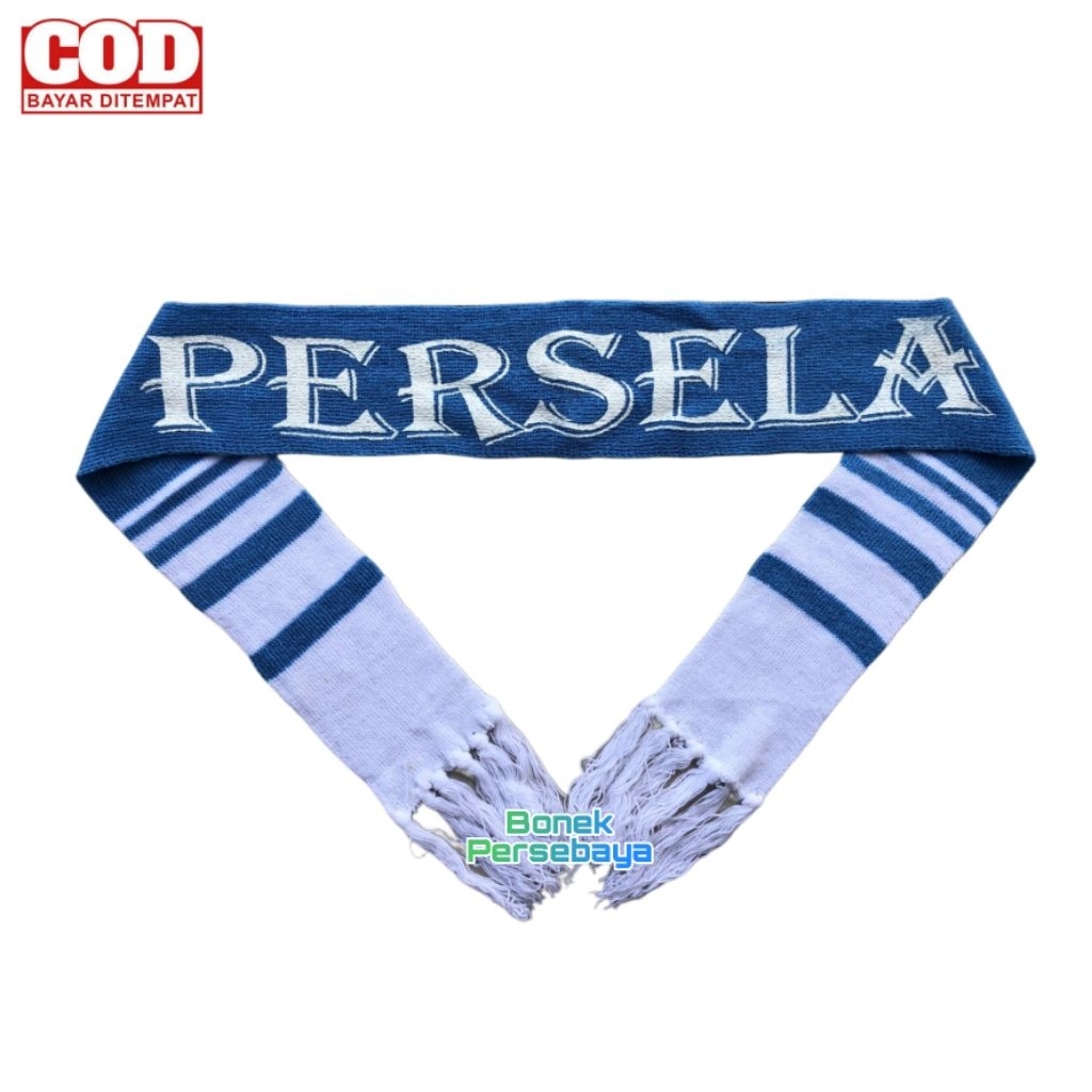 Syal Persela Lamongan La Mania – Atribut Suporter Laskar Joko Tingkir