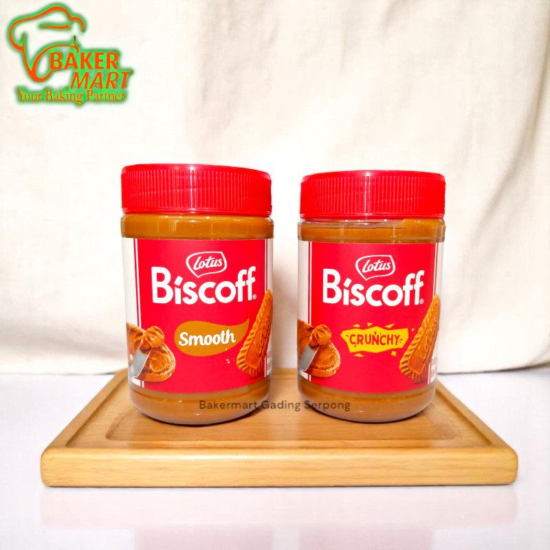 

Lotus Biscoff Spread / Selai Crunchy 380gr & Smooth 400gr