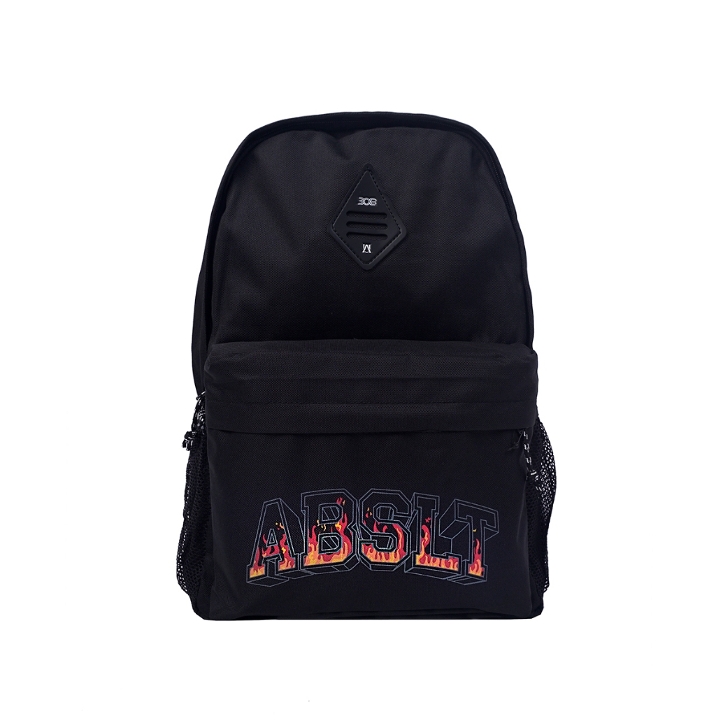 308 ABSLTUNSCRD - BACKPACK / TAS RANSEL BAG LAPTOP ABSLT BURN - BLACK