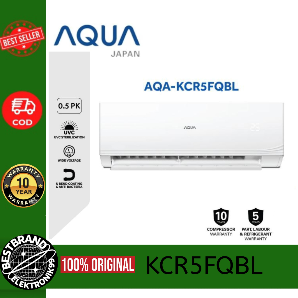 AQUA AQA-KCR5FQBL AC 1/2PK 360WATT STANDART IONIZER UV COOL 05FQBL KCR5FQBL 5FQBL AQAKCR5FQBL