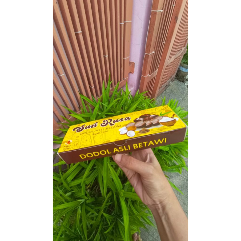 

Dodol betawi asli sari rasa
