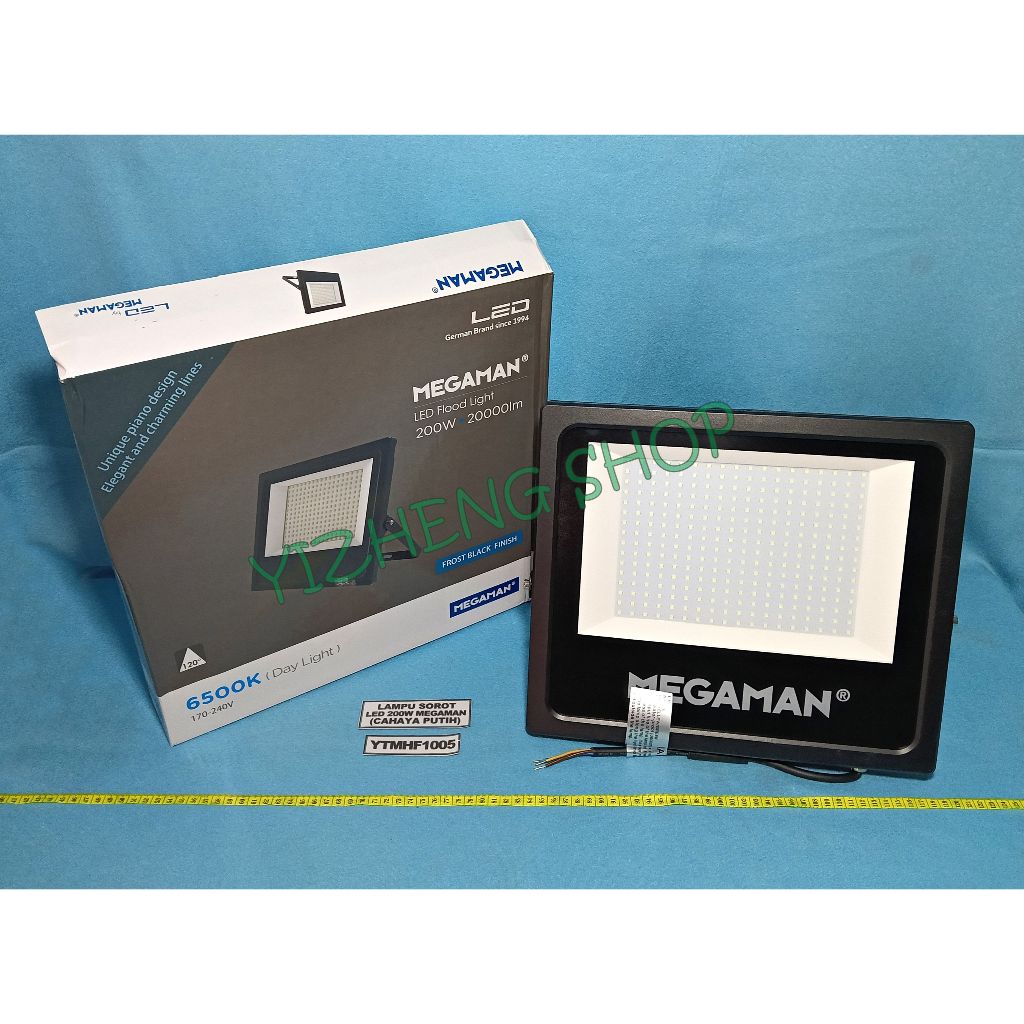 LAMPU SOROT LED 200W MEGAMAN YTMHF1005