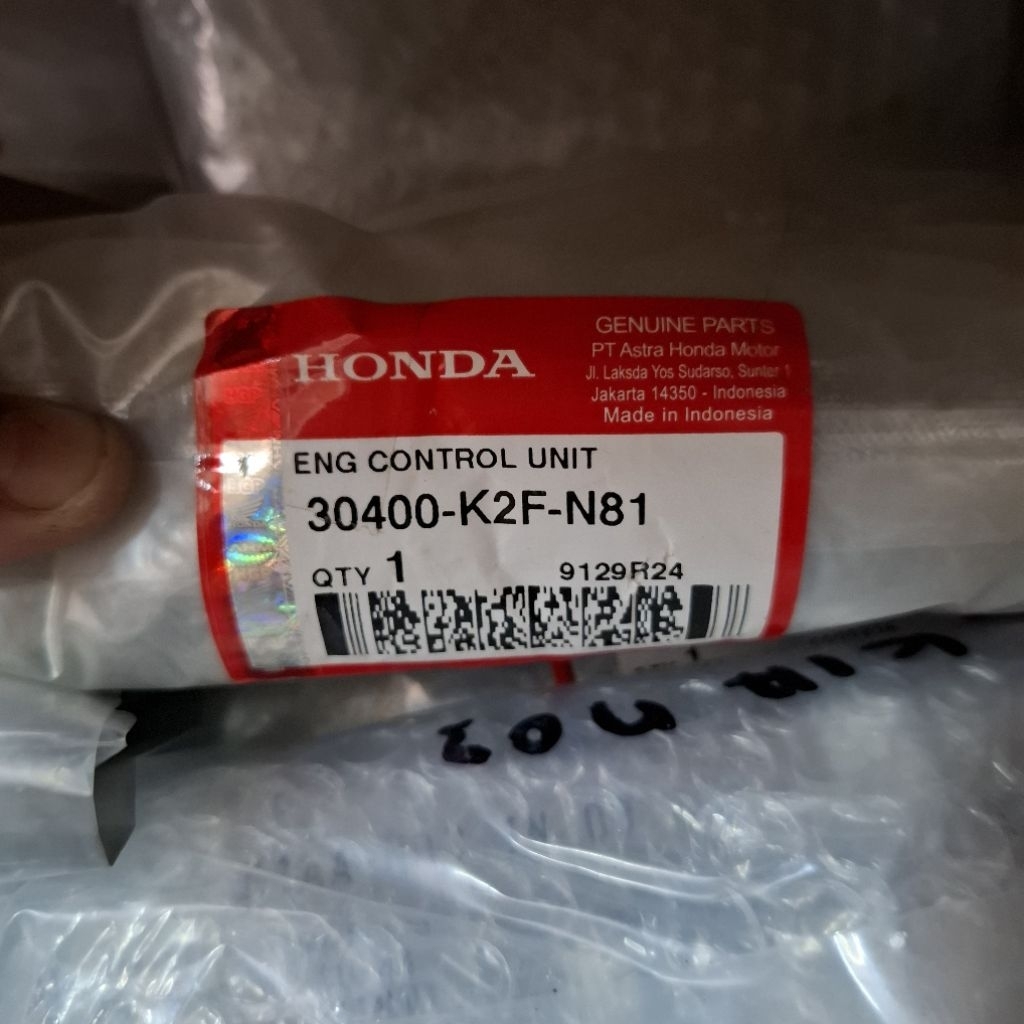 ECU MOTOR HONDA Scoopy K2F (2020 - 2024) 30400-K2F-N81
