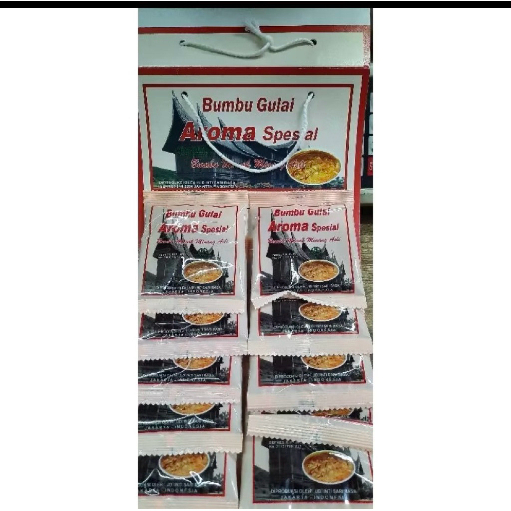 

Bumbu gulai aroma spesial Rencengan isi 20 sachets
