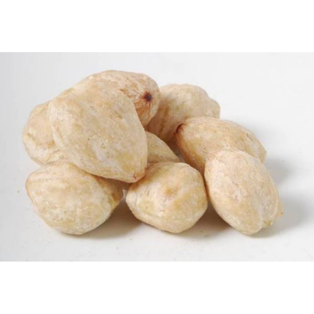 

Kemiri Utuh Bulat Kemasan Vakum 50gr - 100gr