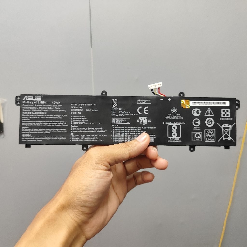 Original Baterai Battery Laptop Asus VivoBook 14 A413 A413E F413 K413 K413FA X413 X413JA B31N1911