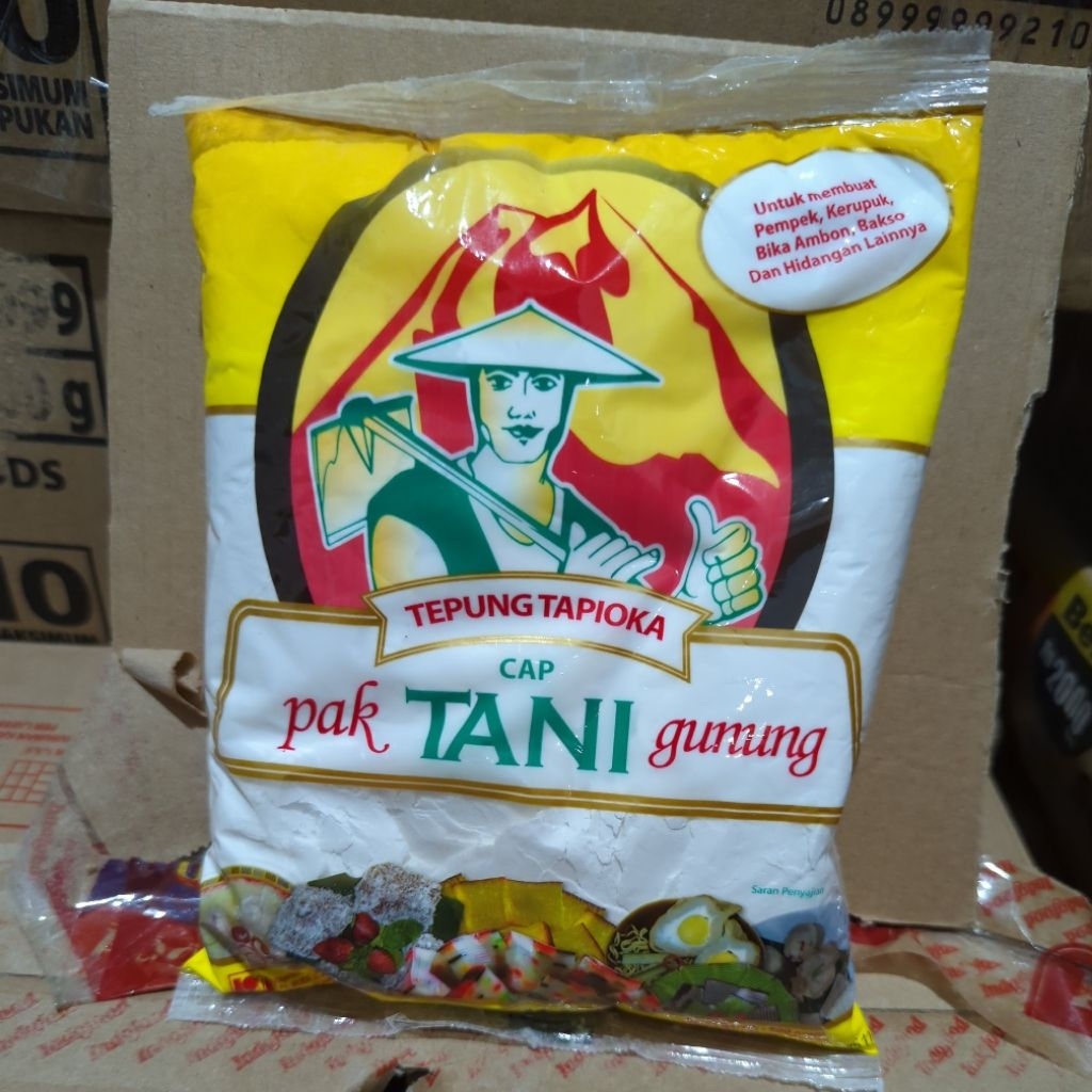 

TEPUNG TAPIOKA CAP PAK TANI 500g (pcs)
