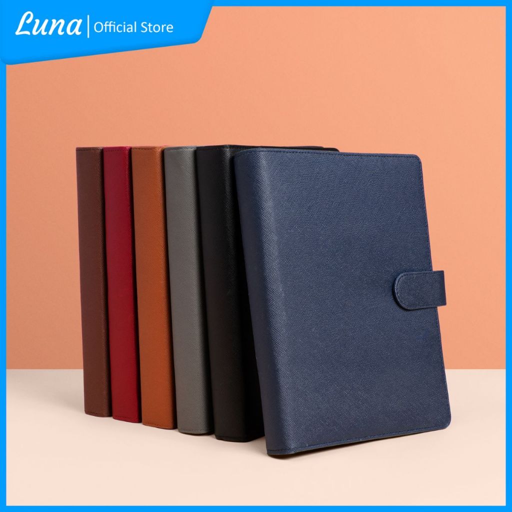 

Binder Agenda Kulit Polos Antimainstream A5 20 Ring Buku Catatan Kuliah A5