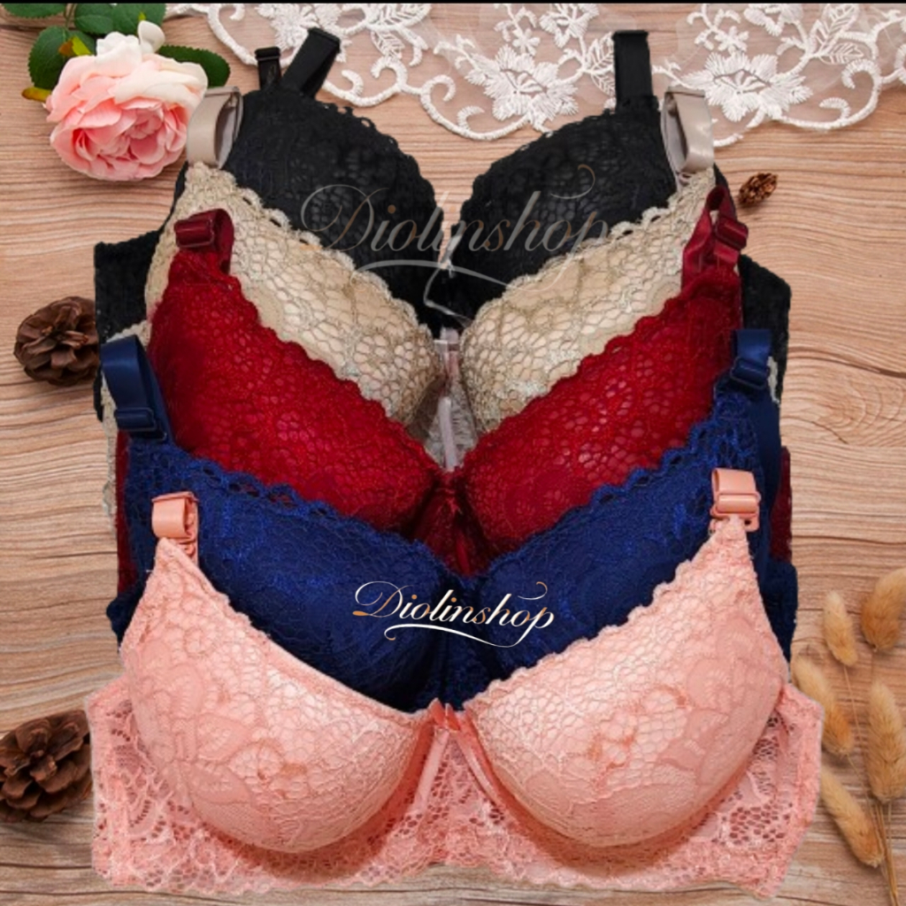 Bra Push Up Kawat Blukat | BH Kawat Push Up Premium Quality