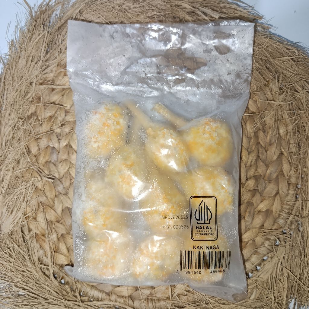 

Kaki Naga Ala Hokben Frozen Kemasan Beku isi 10