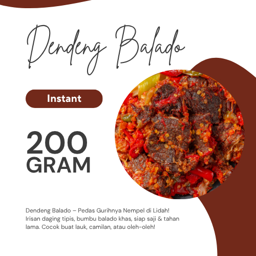 

Dendeng Balado Mak Uncu Makanan Instant Halal