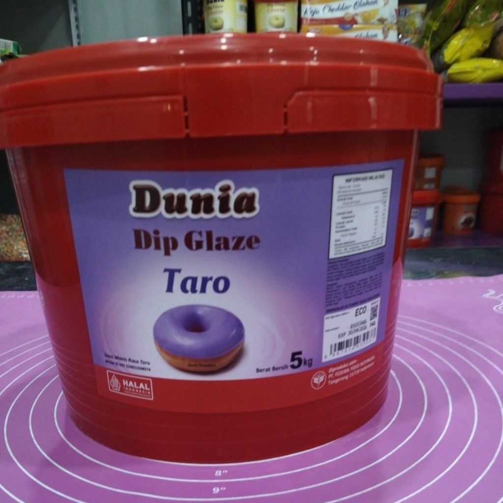 

Dunia dip glaze Taro