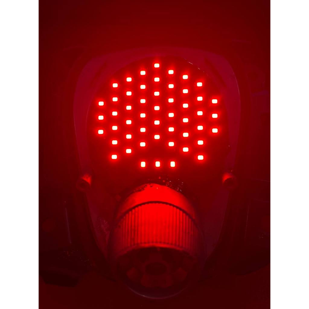Stoplamp Running 8 Mode Scoopy Karbu Lampu Rem LED Motor Variasi Custom