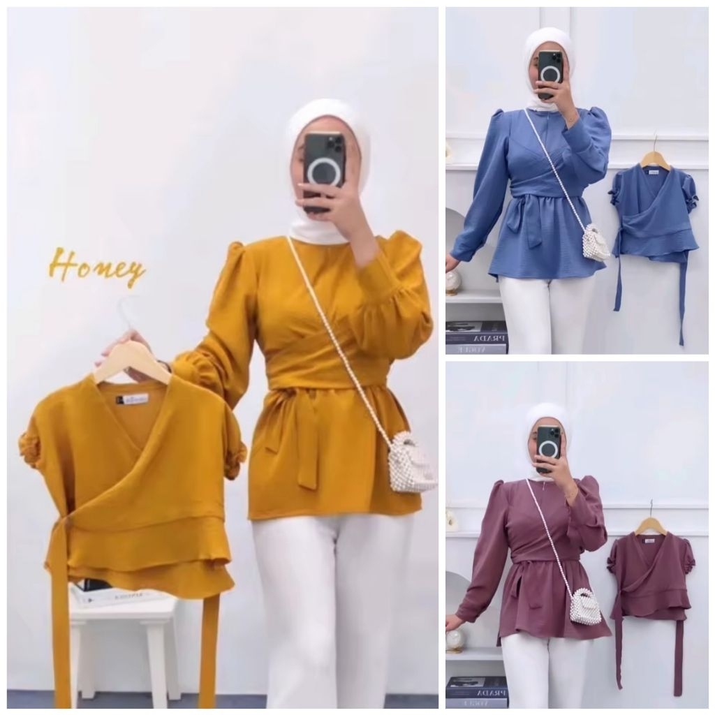 Yoori Couple Ibu Dan Anak Perempuan / Baju Couple Ibu Dan Anak Perempuan / Blouse Couple Ibu Anak Pe