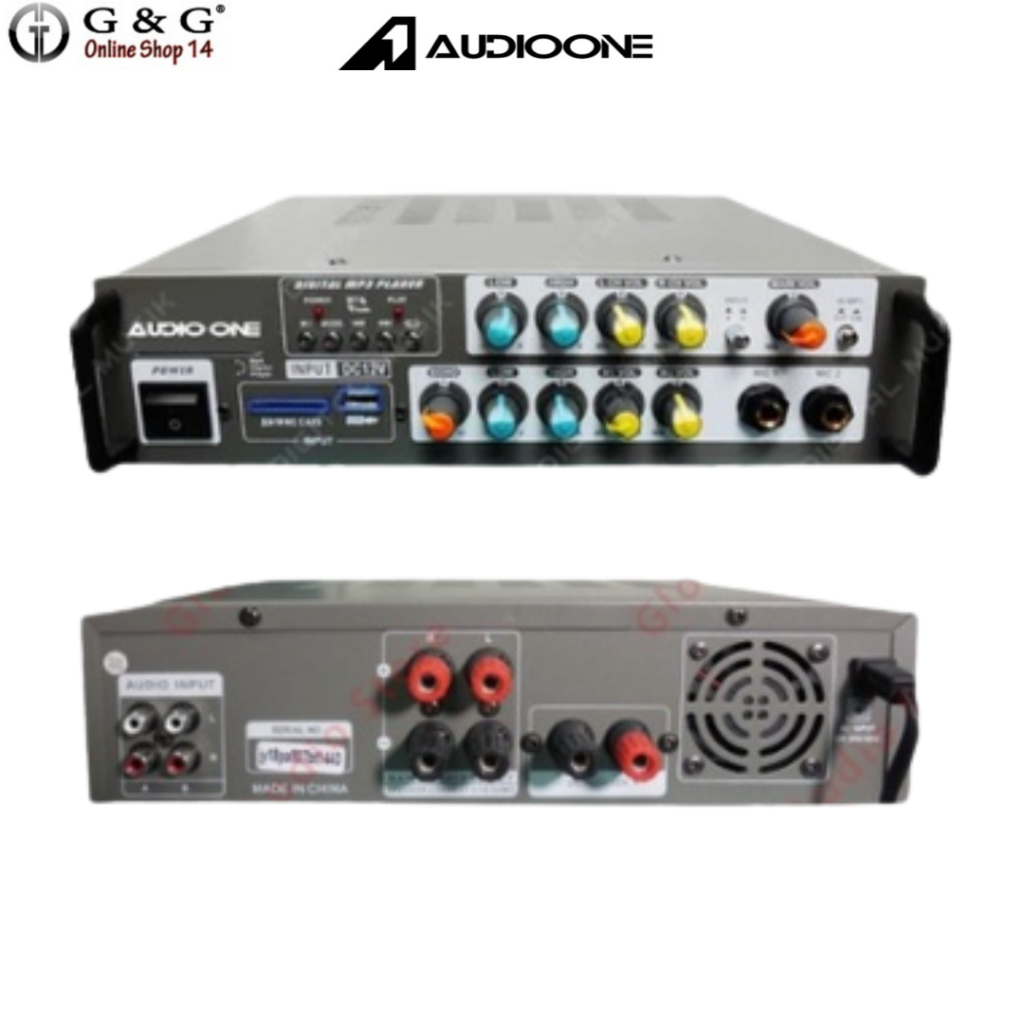 POWER AMPLIFIER AUDIO ONE P-807 ORIGINAL