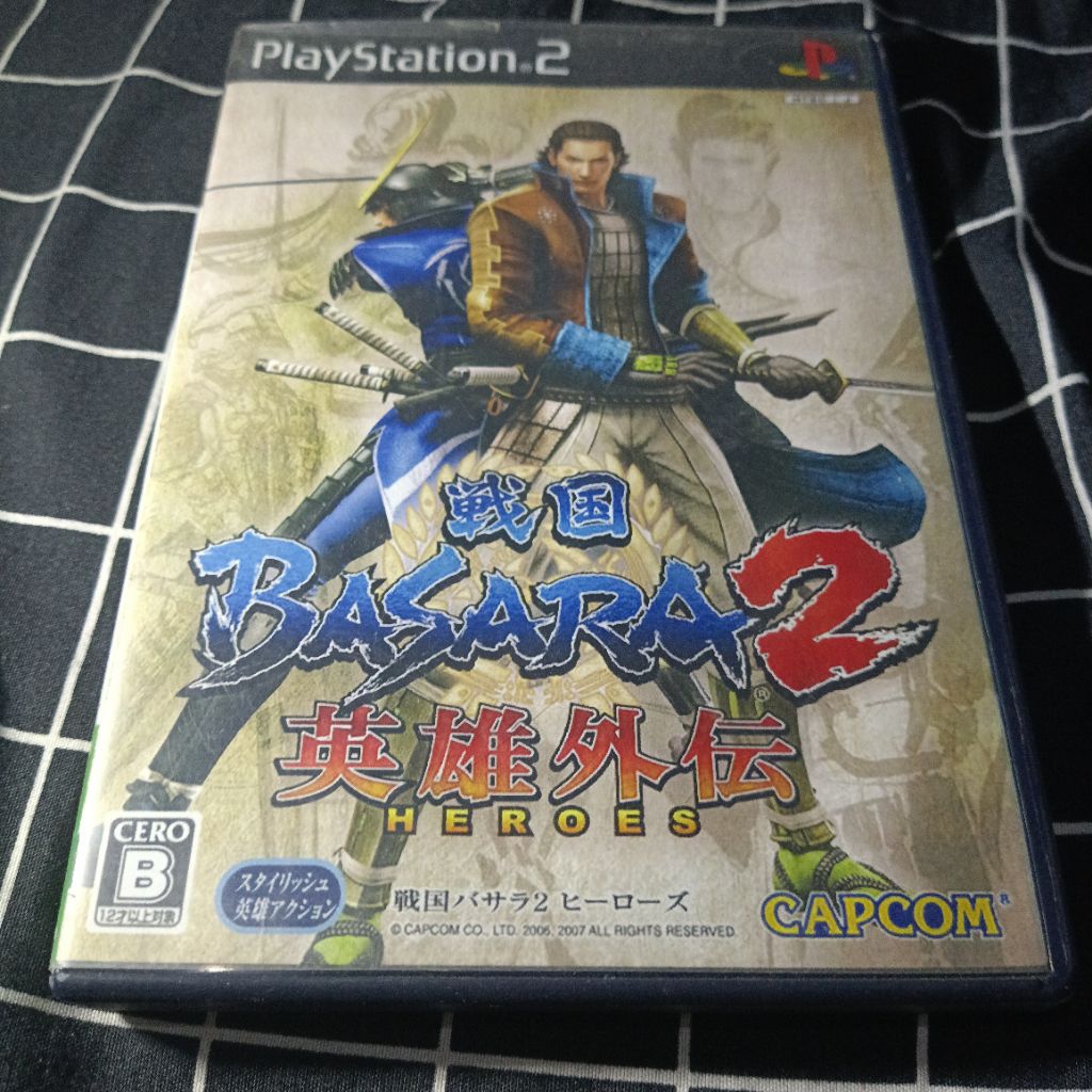 Kaset PS2 original Basara 2 Heroes NTSC J