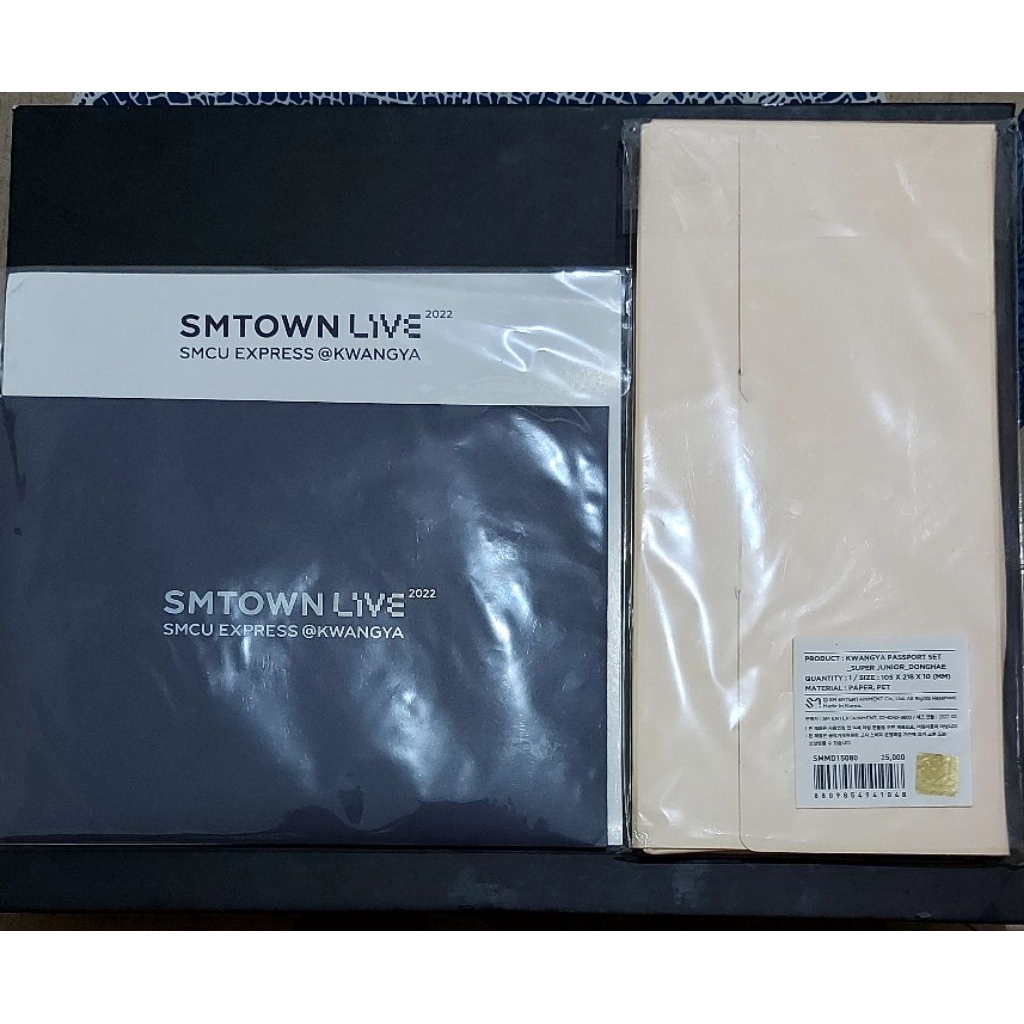 SMCU EXPRESS KWANGYA SPECIAL AR TICKET (ONLY) + PASSPORT SET (ONLY) SUPER JUNIOR DONGHAE