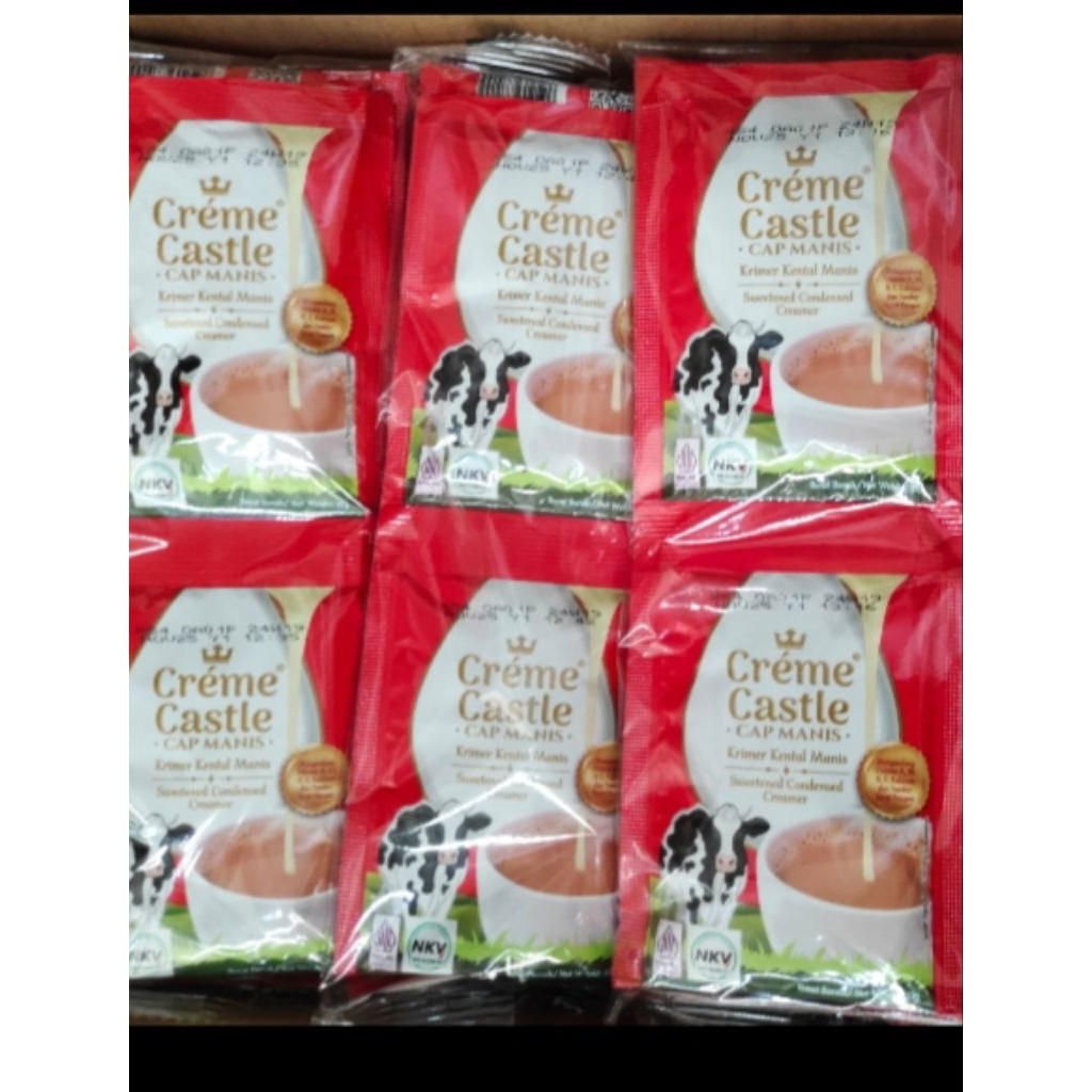 

Susu Skm Sachet creme castle 37gr isi 6pcs
