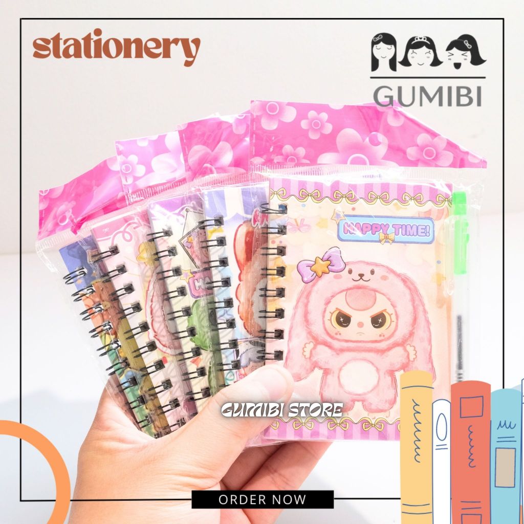 

BUKU TULIS SPIRAL A7 BABY THREE FREE PULPEN NOTEBOOK RING BUKU TULIS PULPEN BABY THREE ALAT TULIS MEMO NOTES SEKOLAH BABY THREE TERMURAH