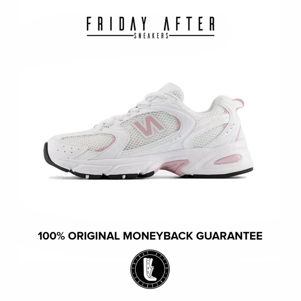 Sepatu Sneakers Wanita New Balance 530 White Pink Coral U530CSA Original Resmi