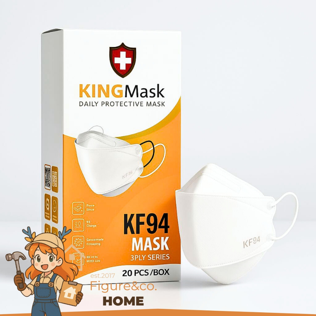 [FM] - Masker KF94 King Mask original 1 box isi 20 pcs