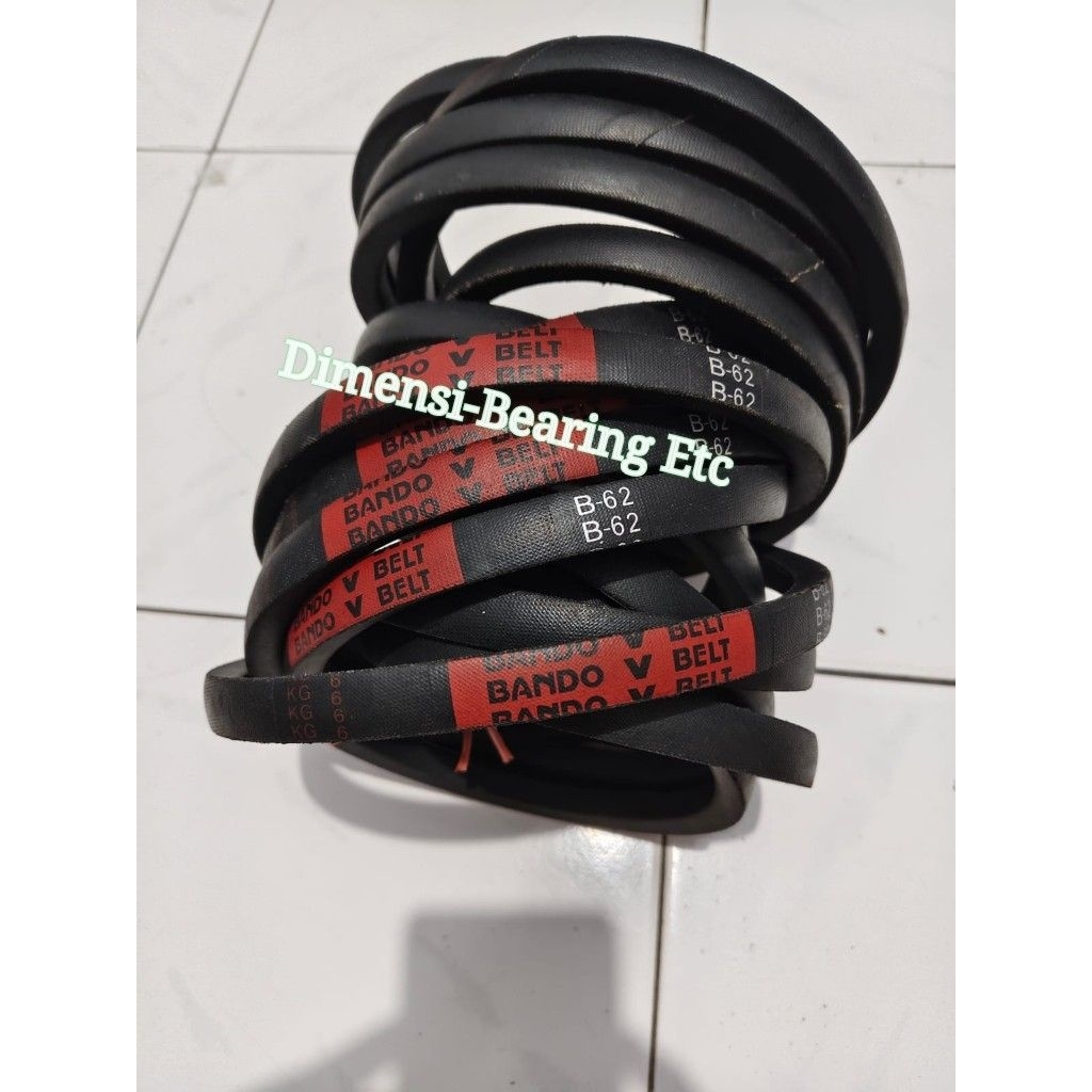 V-BELT B 62 RED BANDO / B62 RED BANDO