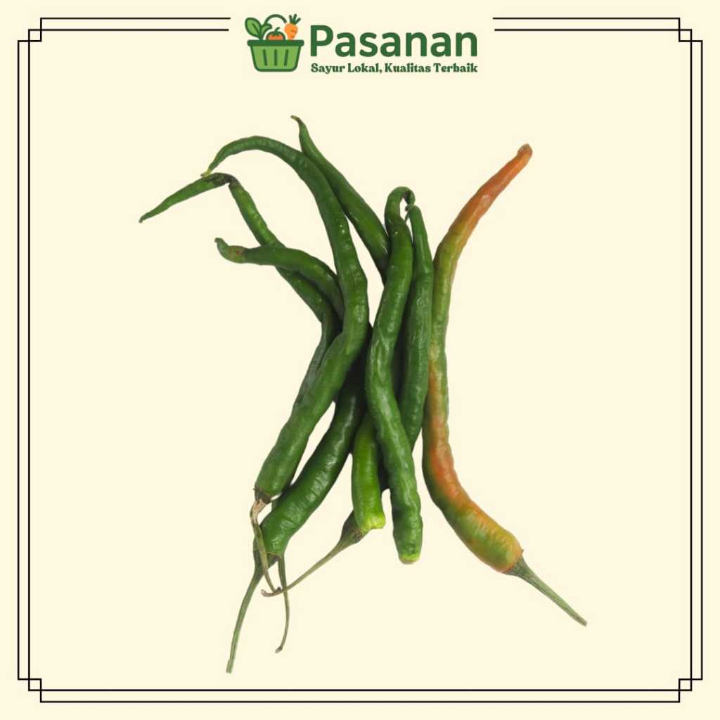 

Cabai Rawit Ijo Segar 250g/1kg Pedas Pas Masakan - Pasanan