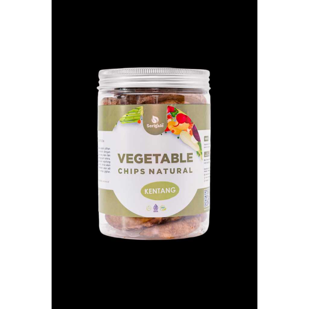 

Lezatoz_Genz Serigale Keripik Kentang Potato Wedges Camilan Sehat Diet Kemasan 650Ml - Packaging