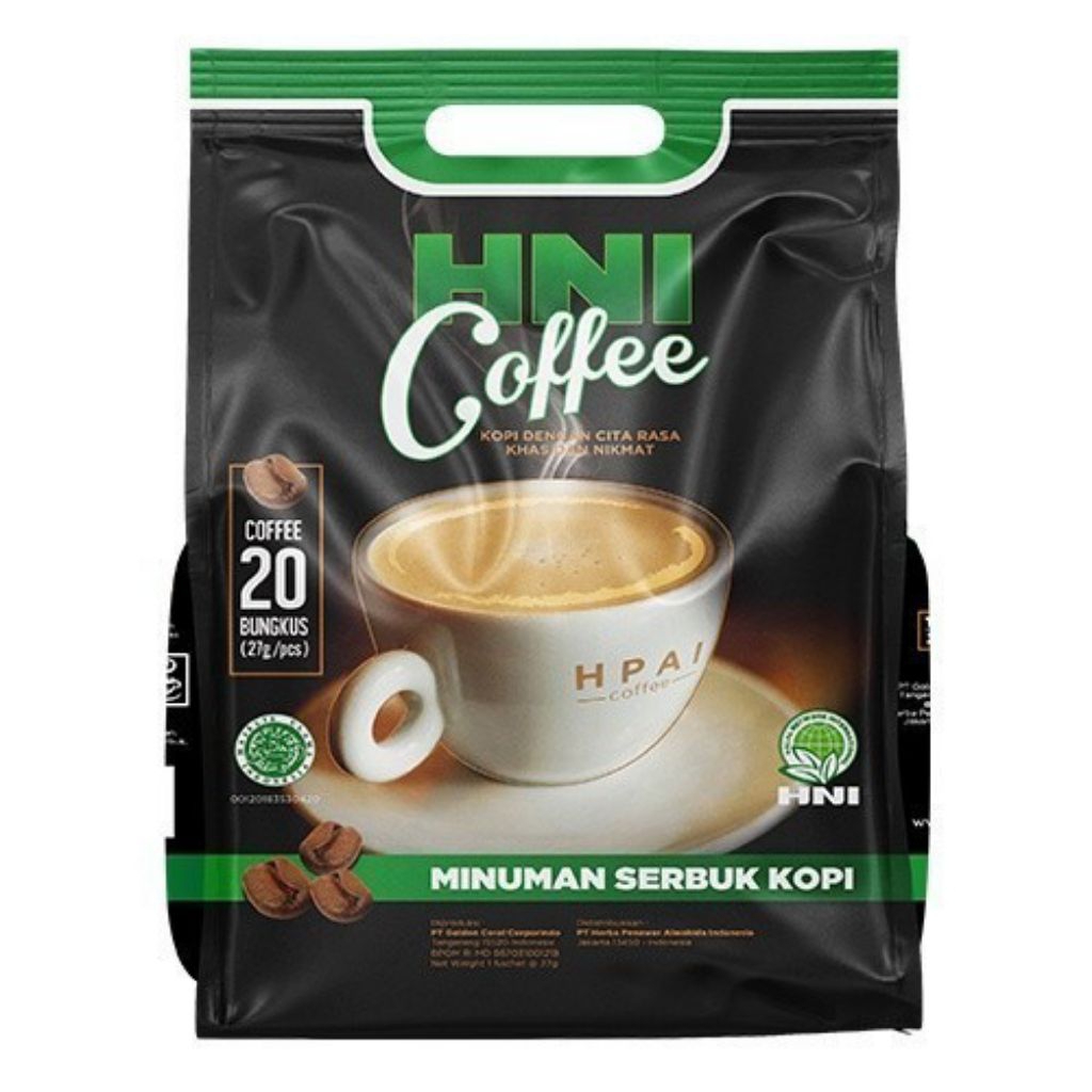 

HNI COFFEE plus Habbatussauda, Kopi Stamina tubuh.