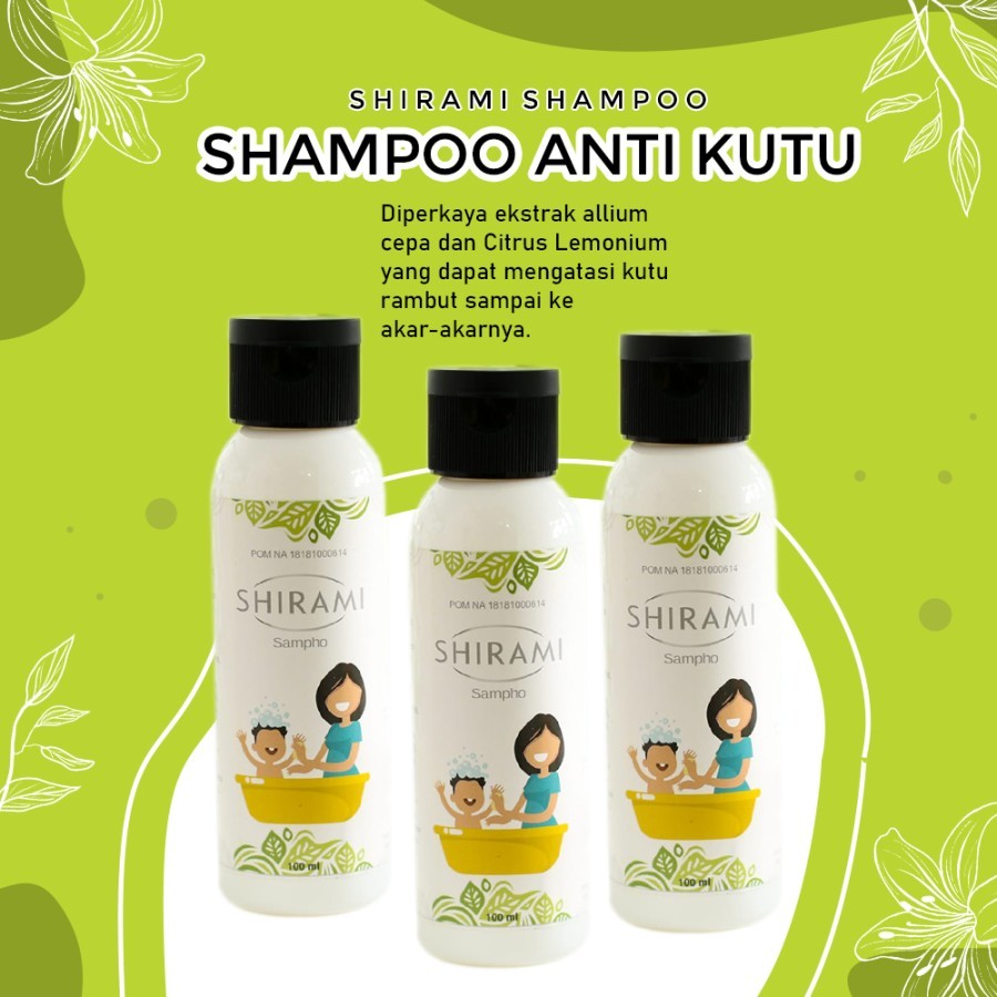 Shampo Kutu Rambut Anak & Dewasa - Shampo Shirami - Shampo Anti Kutu