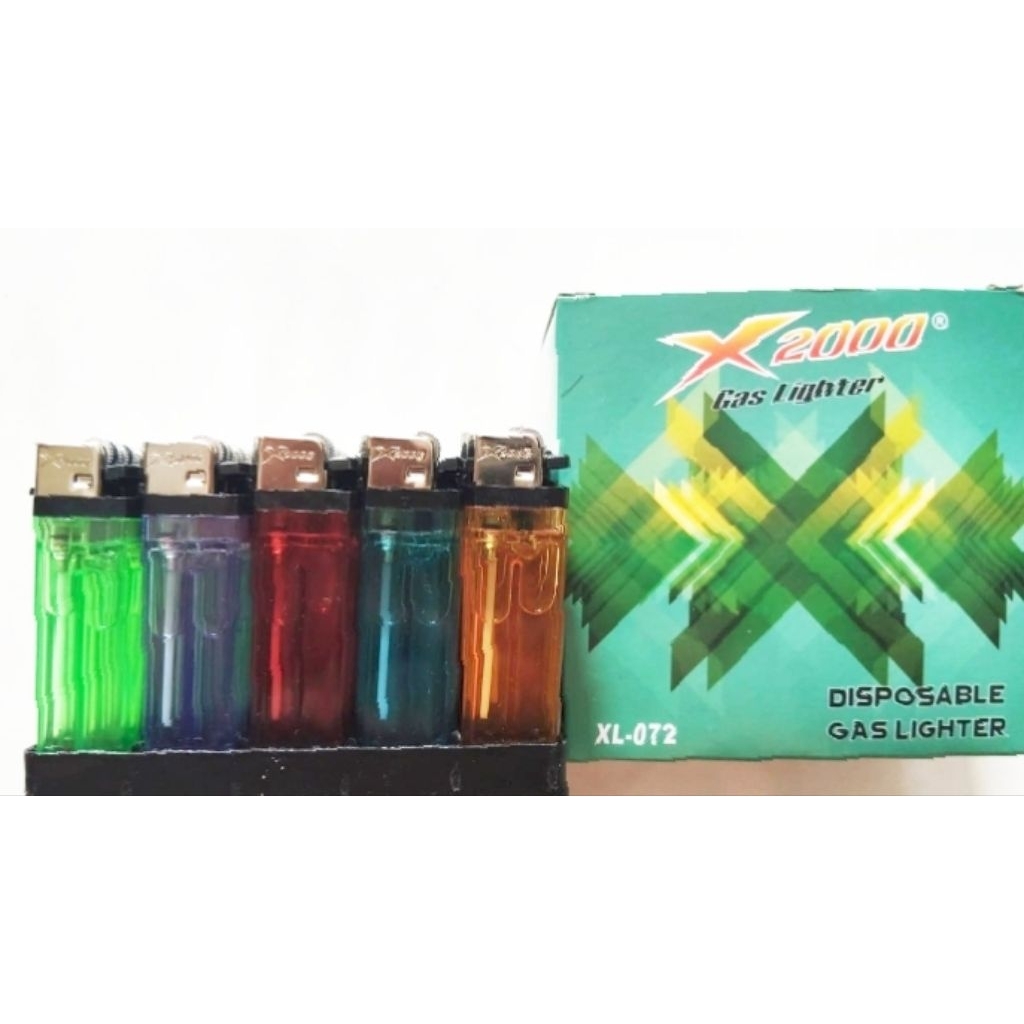 Korek Api X2000 Korek Gas Korek Pematik 50pcs