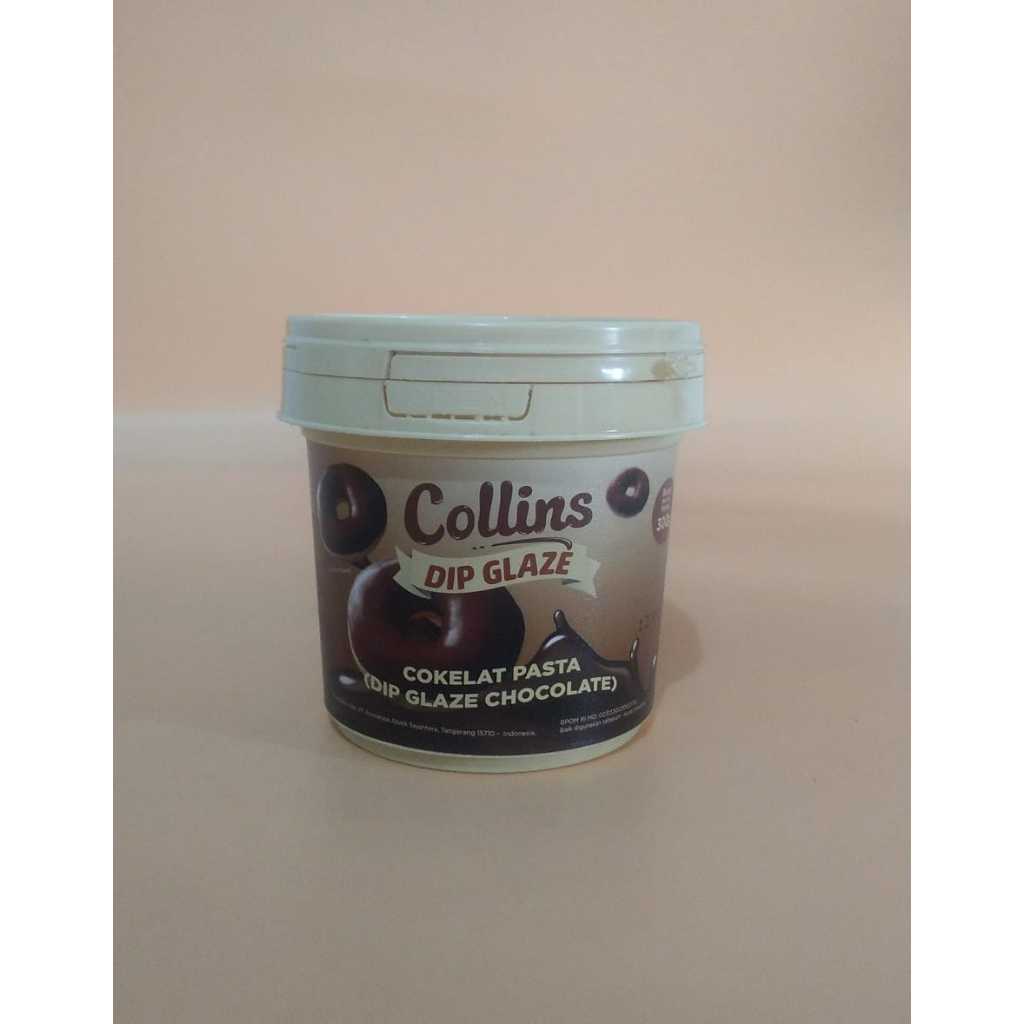 

COLLINS DIP GLAZE COKELAT PASTA 300 GRAM
