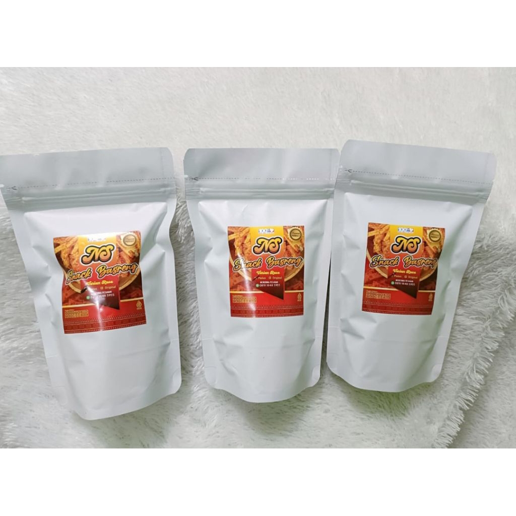 

Bundling 2 Balado Teri kacang dan 5 basreng pedas