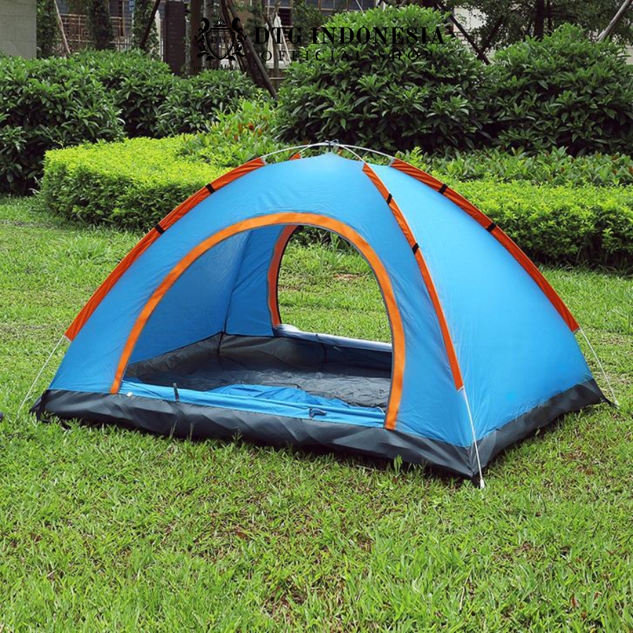 Tenda Camping Otomatis Kapasitas 3 Orang Outdoor / Tenda Camping Gunung / Tenda Portable