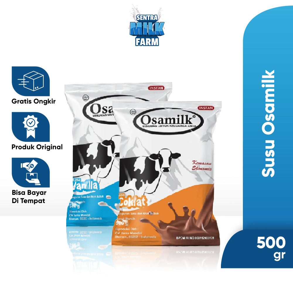 

Osamilk - Susu Sapi Bubuk Penambah Berat Badan isi 500 gr