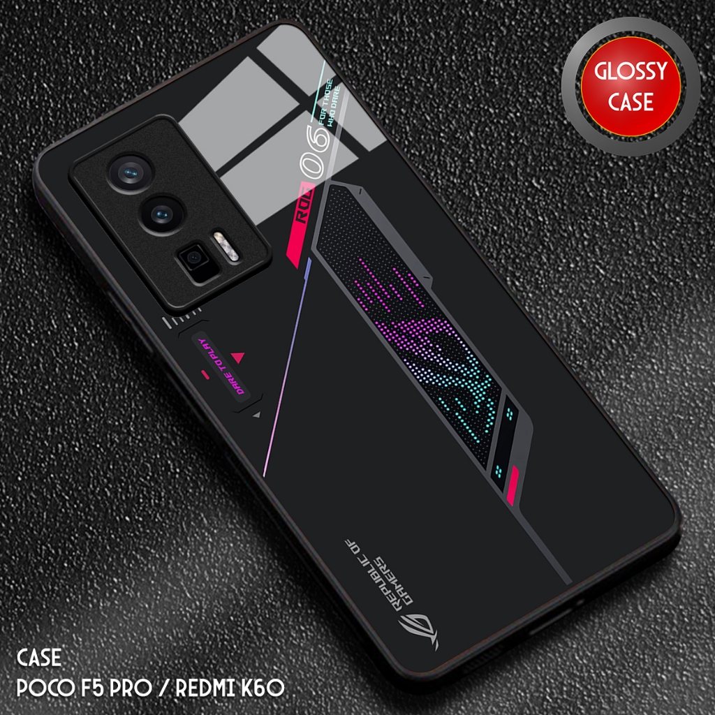 Softcase Kilau - Poco F5 Pro / Redmi K60 Case Kesing Hp Poco F5 Pro - Softcase Silikon Casing terlar