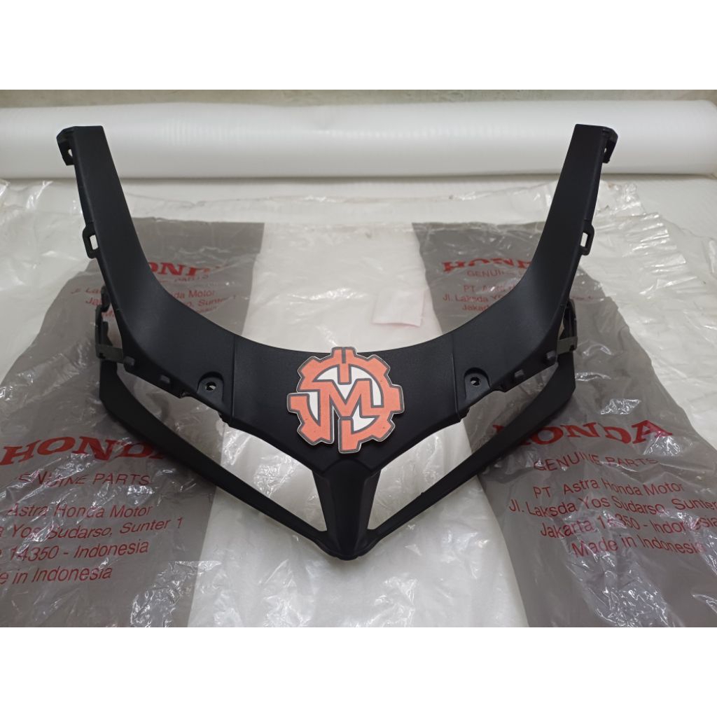 garnish lampu k2v garnis reflektor dudukan lampu depan honda vario 125 led new k2v 2022 2023 2024 20