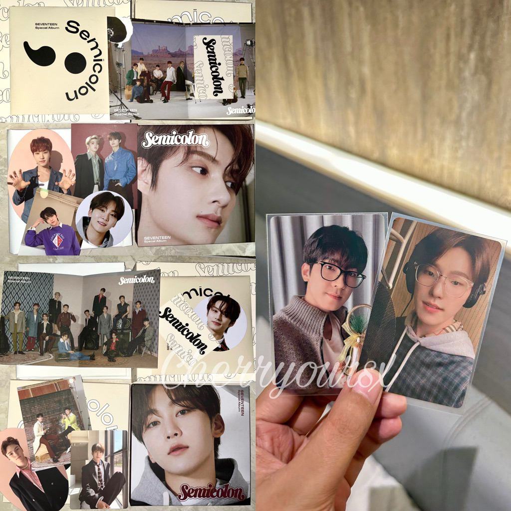 [take all only] pc seventeen wonwoo yizhiyu lonceng attacca