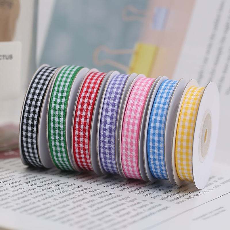 

Pita Polyster Motif Kotak-Kotak 13mm dan 16mm Harga/Roll