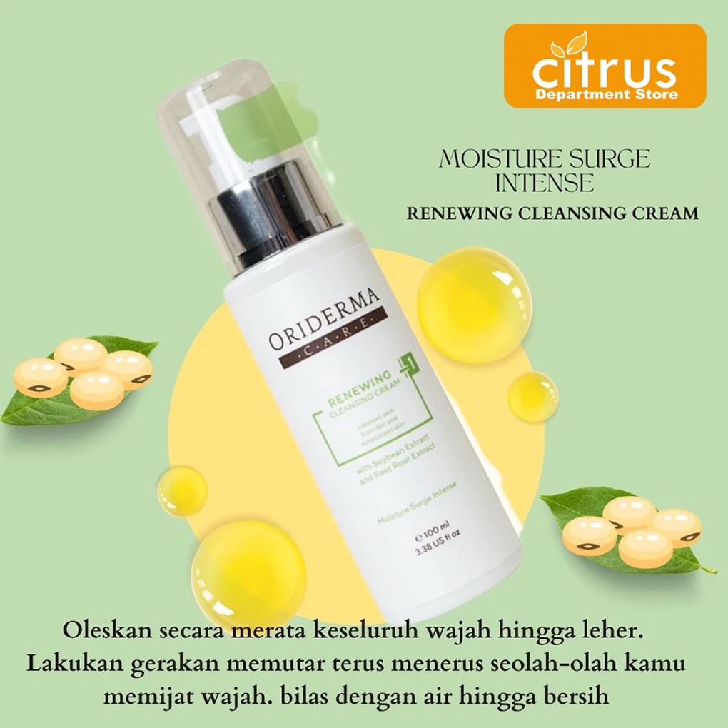 Oriderma Care Moisture Surge Intense Renewing Cleansing Cream